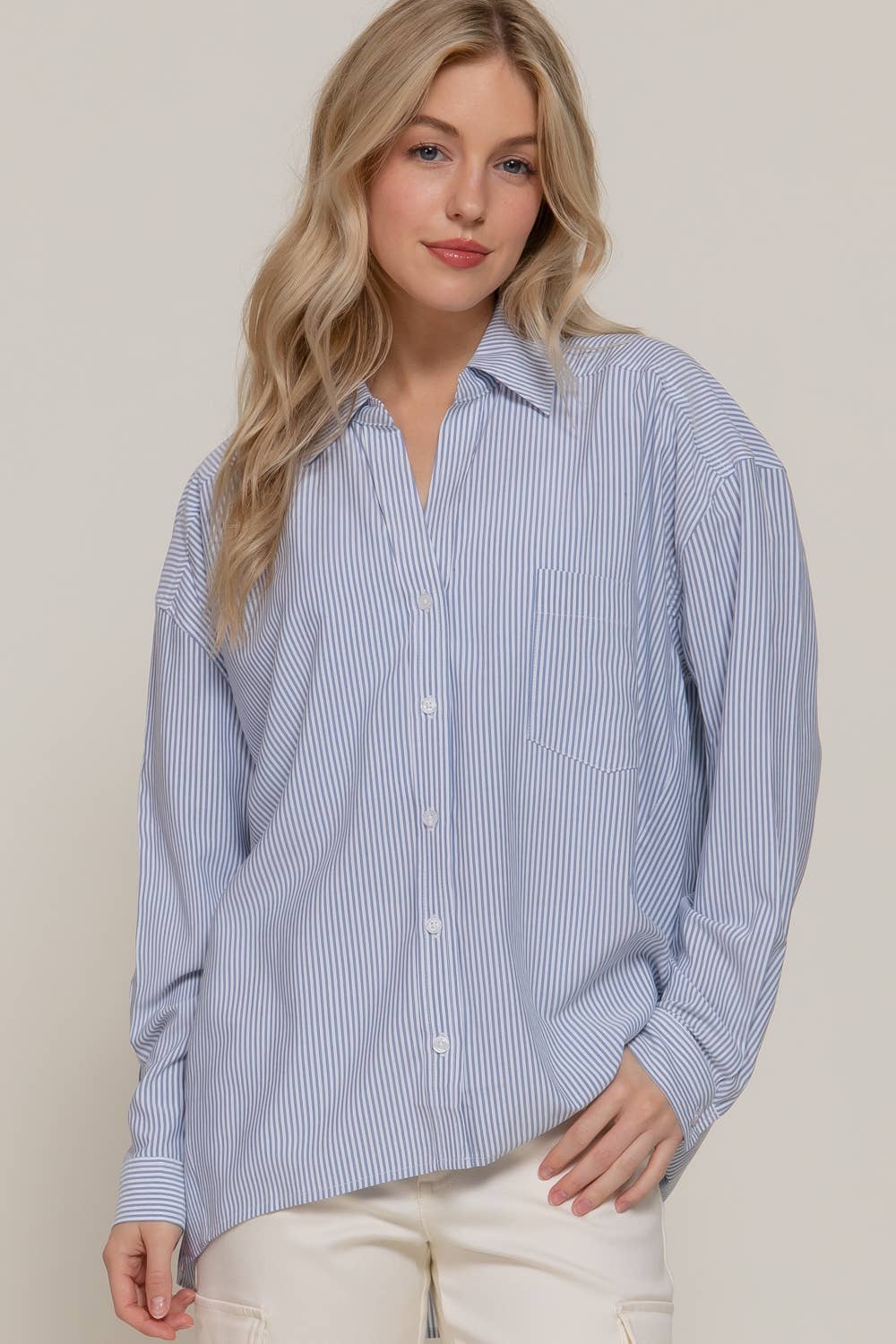 Acadia Long Sleeve Button Down Shirt