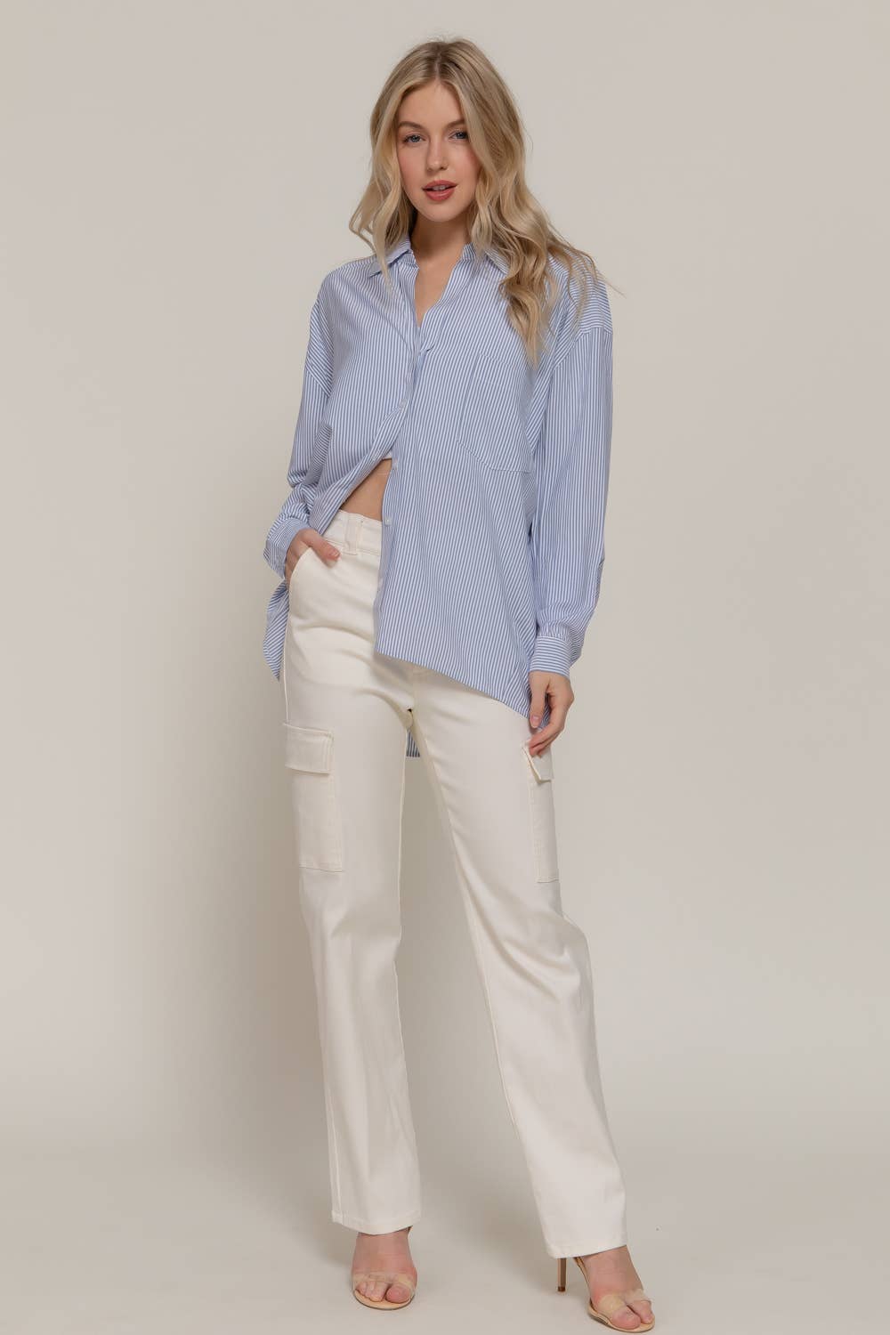 Acadia Long Sleeve Button Down Shirt