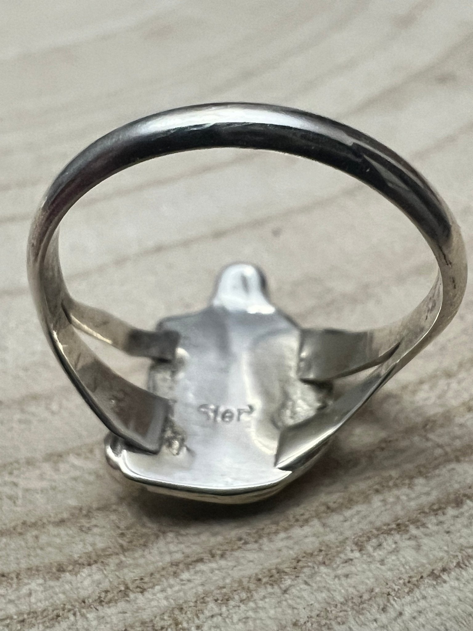 Amy Locasoino Zuni Coral Ring - Size 7.5