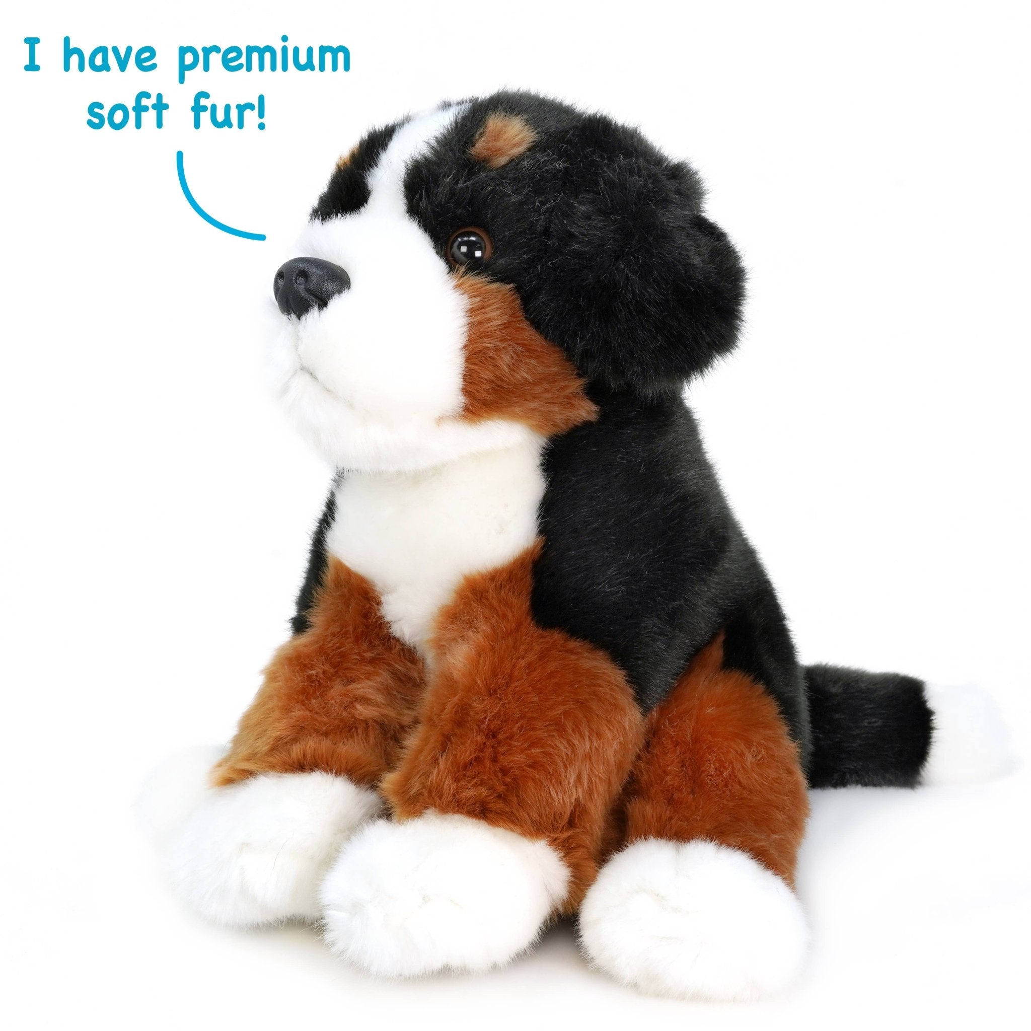 Bastien The Bernese Mountain Dog | 12.5 Inch Plush