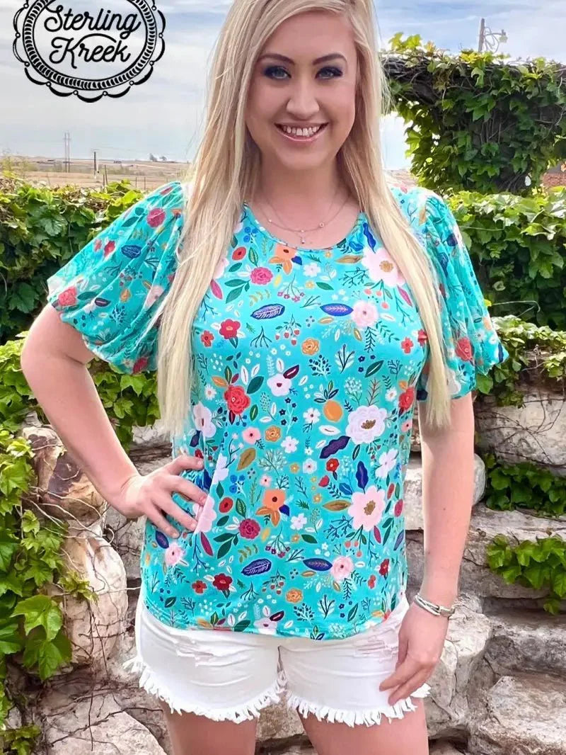 Beautiful in Bloom Top - XS remaining